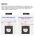 Interruptor WIFI – Fino acabamento com vidro temperado. Cores preto/branco na internet