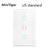 Interruptor WIFI – Fino acabamento com vidro temperado. Cores preto/branco