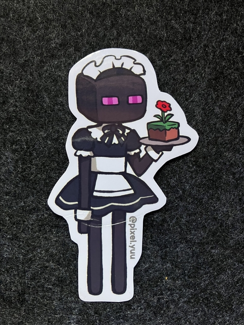 Adesivo Minecraft - Enderman Maid - comprar online