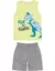 CONJUNTO INFANTIL REGATA +SHORTS HEAR ME ROARR - MALWEE KIDS na internet