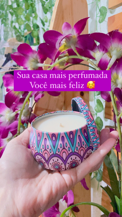 Vela Perfumada Mandala + Perfume para Cama e Travesseiros na internet