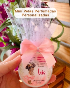30 Mini Velas Perfumadas 20g na latinha personalizadas na internet