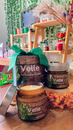 Kit Presente Vela Perfumada 150g na Lata Decorada