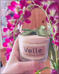 Vela Perfumada 120g - Velle Store Casa Perfumada