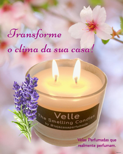 20 Velas Perfumadas pote vidro 110g