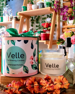 Kit Presente Vela Perfumada 150g na Lata Decorada - comprar online