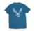 Camiseta Wiser Masculina Águia 100% Algodão - Azul Petróleo