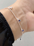 Pulseira Pingentes Triângulos zircônias Prata 925 - comprar online