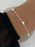 Pulseira bolinha 5mm Prata 925