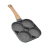 Sarten Antiadherente Con Divisiones 4 En 1 Ideal Desayuno - comprar online