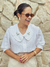 Camisa de Linho Bordada Ana Paula - comprar online