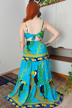 Vestido Céu Azul - comprar online