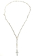 Rosario 4mm plata y oro - comprar online