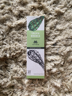 Incenso Nirvana Sálvia Branca - comprar online