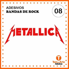 Metallica Bandas de Rock - loja online