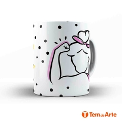 Caneca Dia Internacional da Mulher - Mod. 13 - Tem de Arte Personalizados