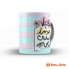 Caneca Dia Internacional da Mulher - Mod. 16 - Tem de Arte Personalizados