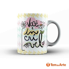 Caneca Dia Internacional da Mulher - Mod. 01 - Tem de Arte Personalizados