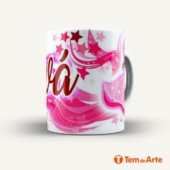 Caneca Ewá Estilizada - Religião Afro - Tem de Arte Personalizados