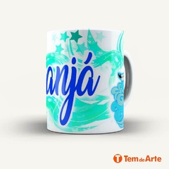 Caneca Estilizada Iemanjá Religião Afro - Tem de Arte Personalizados