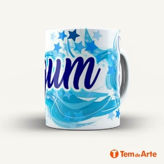 Caneca Estilizada Ogum Religião Afro - Tem de Arte Personalizados