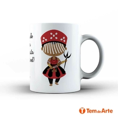 Caneca Religião de Matriz Africana - Exu - Modelo 01 - Tem de Arte Personalizados