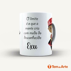 Caneca Religião de Matriz Africana - Exu - Modelo 02 - Tem de Arte Personalizados