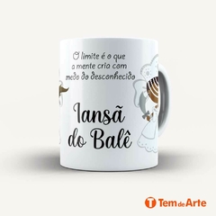 Caneca Religião de Matriz Africana - Iansã de Balê - Modelo 02 - Tem de Arte Personalizados