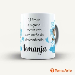 Caneca Religião de Matriz Africana - Iemanjá - Tem de Arte Personalizados