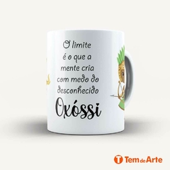 Caneca Religião de Matriz Africana - Oxóssi - Tem de Arte Personalizados