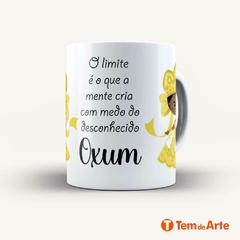 Caneca Religião de Matriz Africana - Oxum - Modelo 2 - Tem de Arte Personalizados