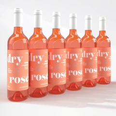 Caixa • 6 Garrafas Vinho Dry Rosé