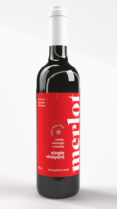 Caixa • 6 Garrafas Vinho Tinto Merlot - comprar online