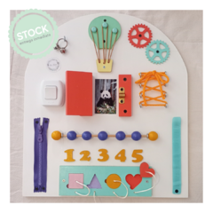 TABLERO DIDACTICO GLOBO 2025 - tienda online