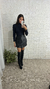Saia Couro Sther - comprar online