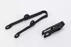 KIT GUIA CADENA Y CUBRE HORQUILLON KXF250 09/16 KXF450 09/15