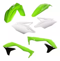 Kit Plásticos Completo Simple Kxf 450 16-17 Eu Ver/blan