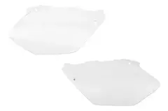 Cachas Cubre Radiador Yamaha Yz 125/250 02-14 Blanco