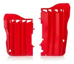 Cubre Radiador Honda Crf 450 R/rx 17/18 Crf 250 R 18 Rojo