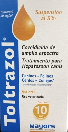 TOLTRAZOL SUSP X 10 ML