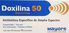 DOXILINA 50 MG X 50 COMP