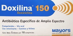 DOXILINA 150 MG X 50 COMP