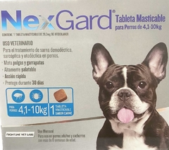 NEXGARD 4-10KG AFOXOL.28,3MG M
