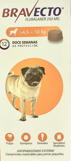 BRAVECTO 4,5-10 KG SMALL DOGS