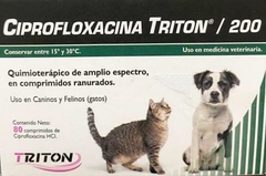 CIPROFLOXACINA 200 X 80 COMP