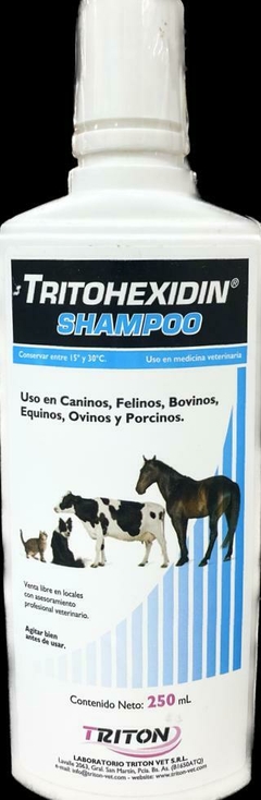 TRITOHEXIDIN SHAMPOO X 250 ML