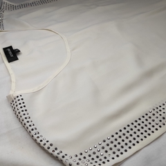 Camisa branca de brilho - comprar online