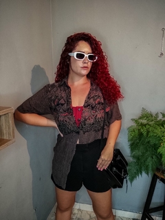 Camisão estampado