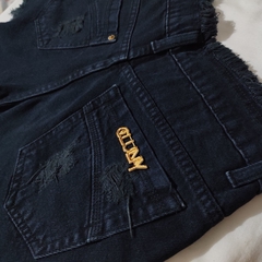 Short jeans preto - comprar online