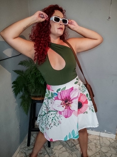 Saia de flor
